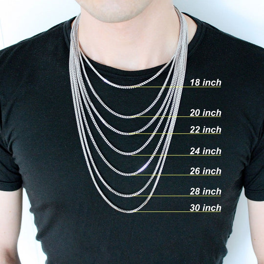 8MM Solid 925 Sterling Silver DIAMOND CUT ROPE CHAIN Necklace ITALY Men Women