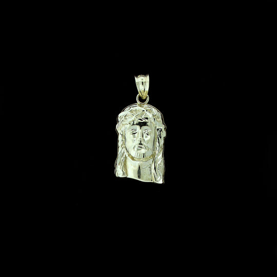 10K Solid Yellow Gold Diamond Cut Men&