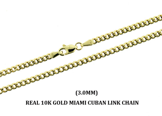 10K Solid Yellow Gold Men&